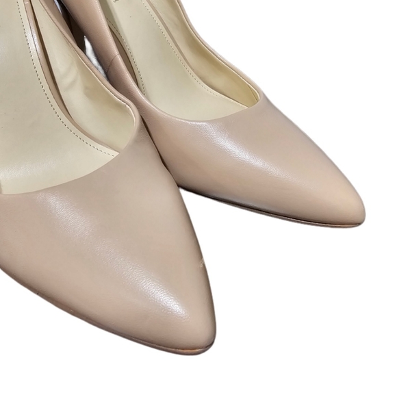 **SOLD** Nine West Fifth 9x9 Pointy Toe Leather Pumps - Picture 2 of 10